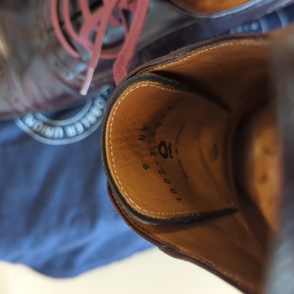 EUC Cobbler Union Museum Brown Gilbert Oxfords - Picture 5 of 6